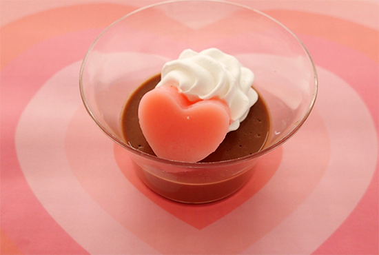2月：バレンタインデザート